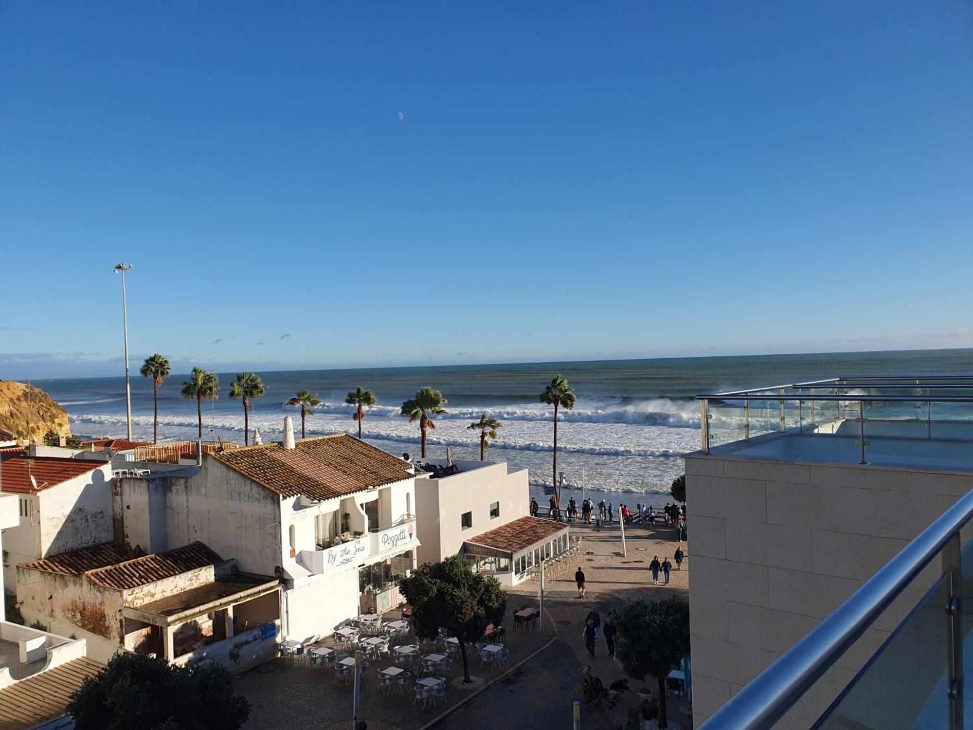 Magnifique Duplex Avec Piscine En Bord De Mer Apartment Olhos de Agua  Exterior foto